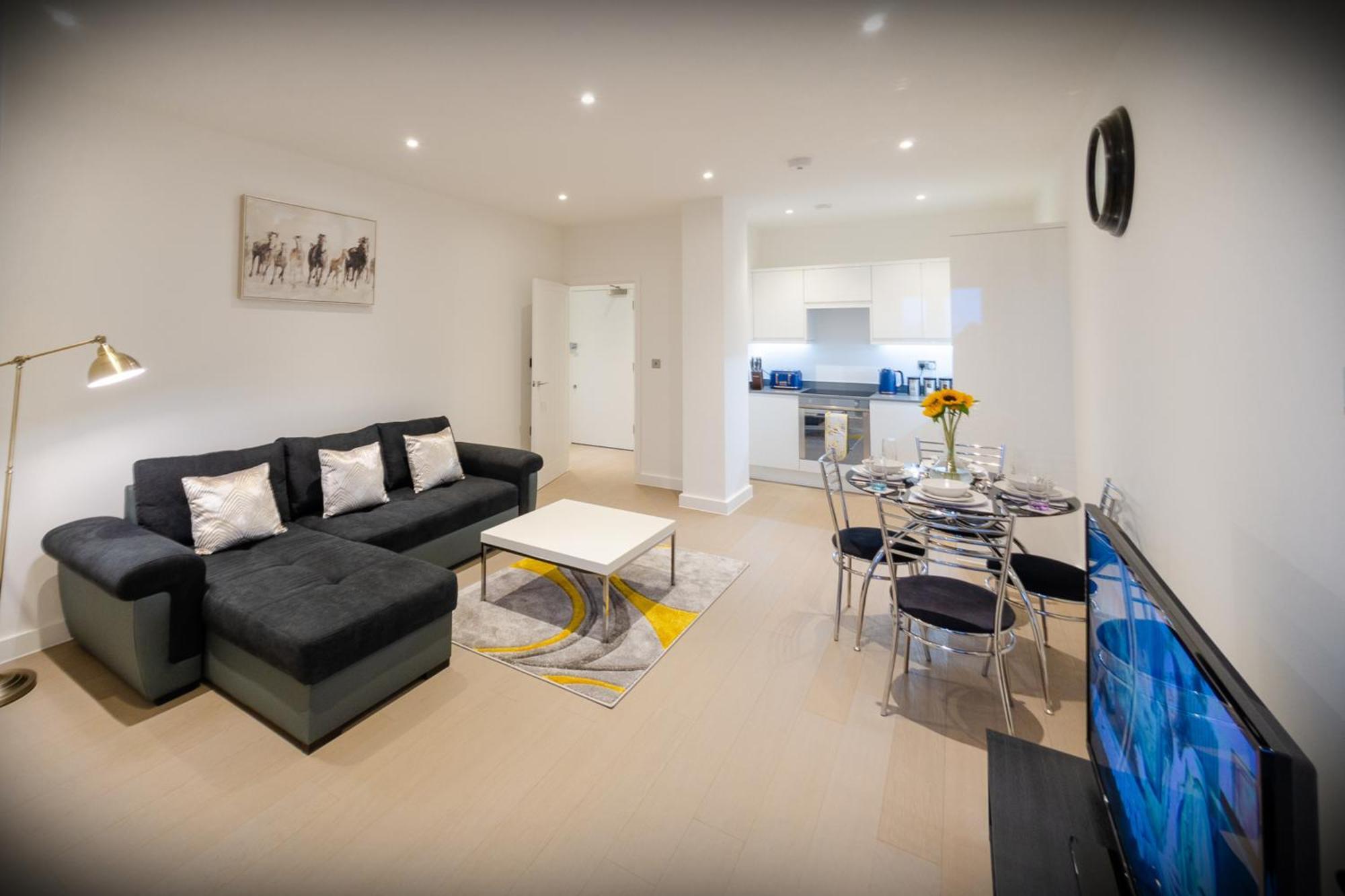 Cosy 1 Bed Apartment In Centre Of St Albans - Free Parking - 5 Min Walk To St Albans City Centre & Railway Station - Big Savings On Longer Stays!! Εξωτερικό φωτογραφία
